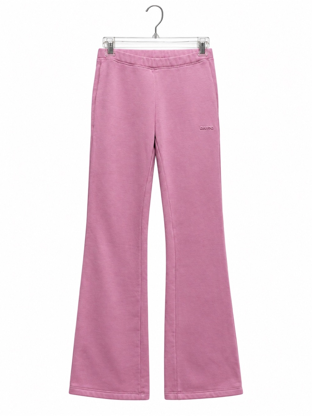 SKIMS Pink Fleece Flare Pants XXS High Waist Lounge Sweatpants